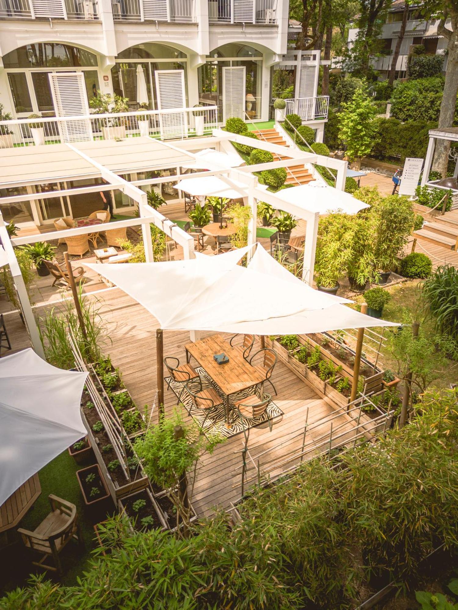 Hotel Saraceno Resort With Private Beach Milano Marittima Exteriér fotografie